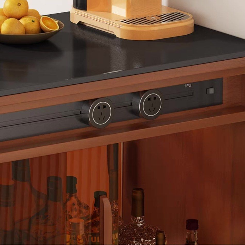 GABRIEL Modern Solid Wood Bar Island Table
