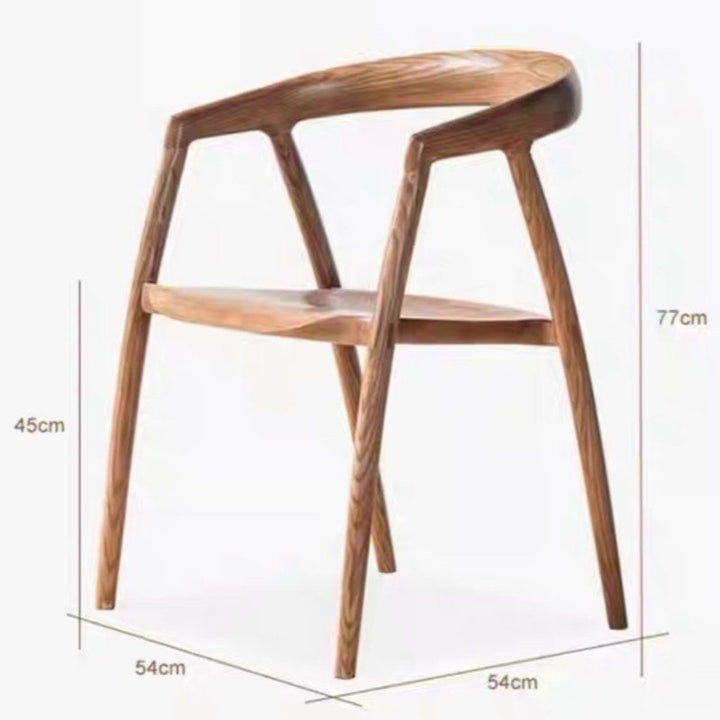THAWNE Modern Solid Wood Dining Chair