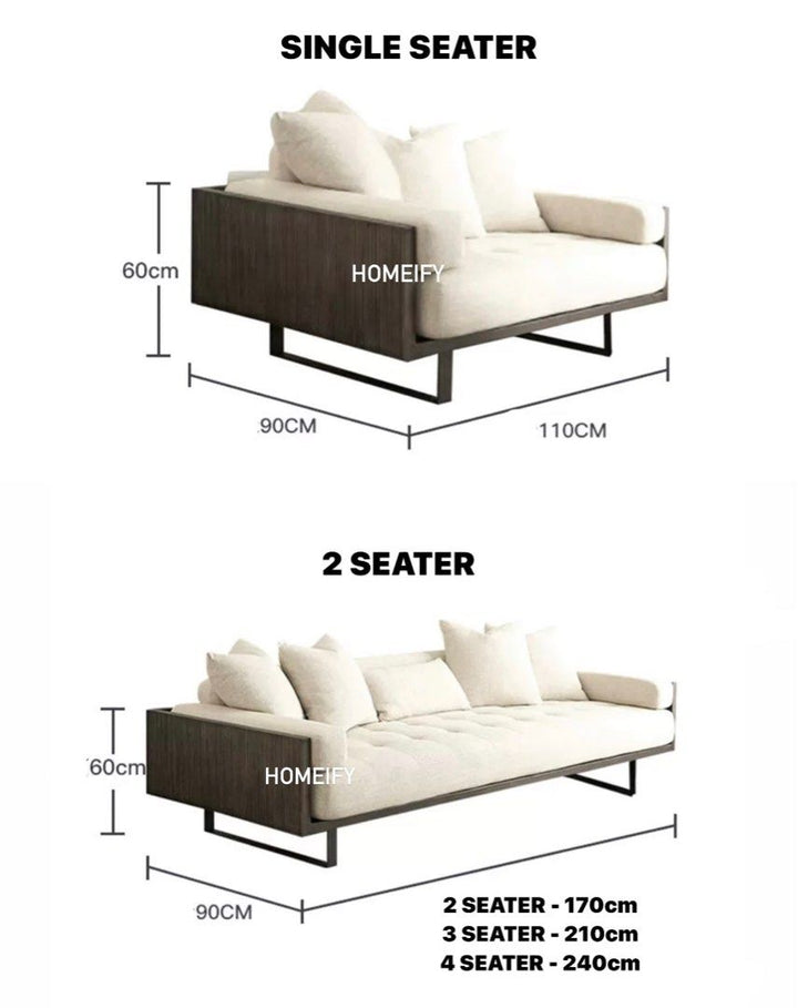 RINSHO Modern Japandi Sofa