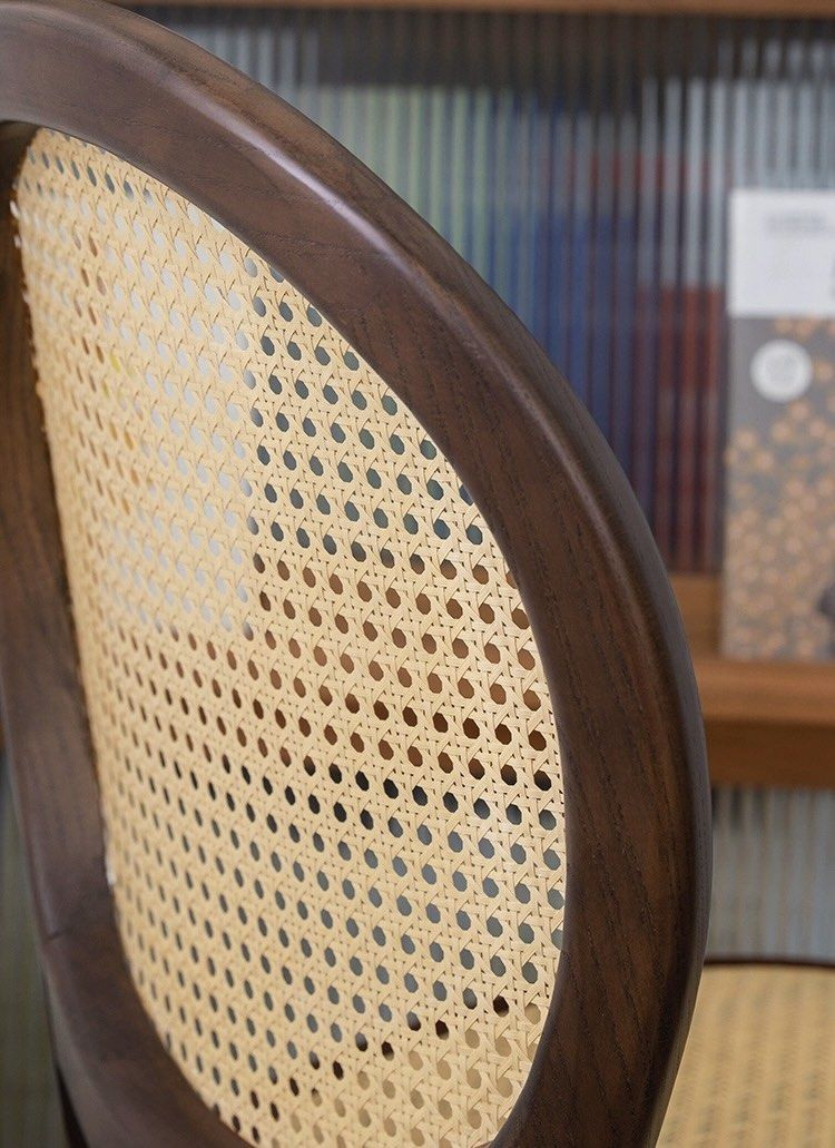 LORNA Rustic Rattan Dining Chair