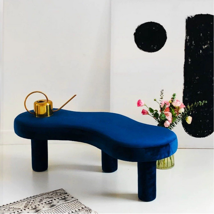 RHODES Modern Velvet Bench