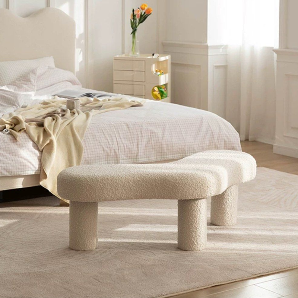 RHODES Modern Velvet Bench