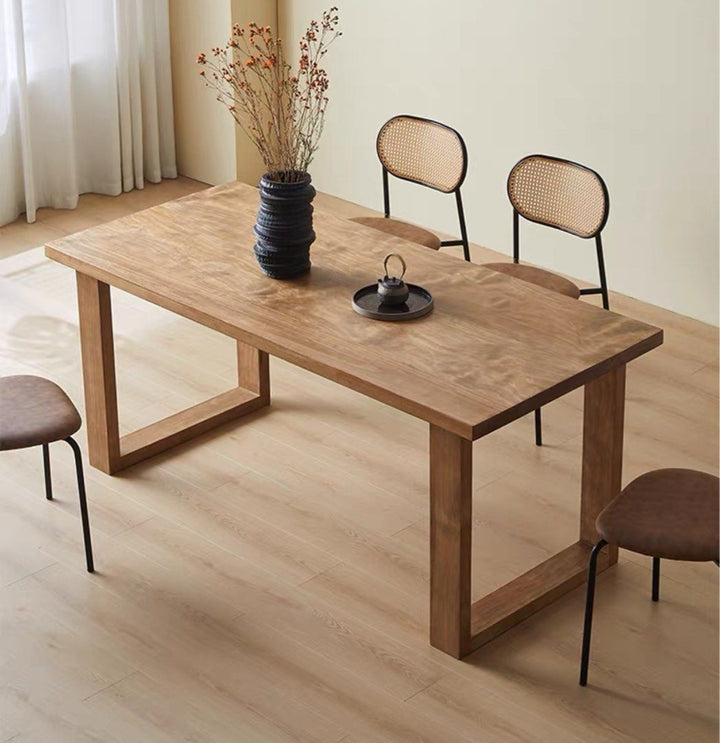 BARRERA Scandinavian Solid Wood Dining Table