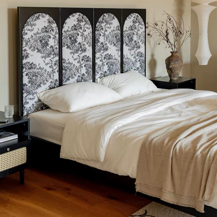 JIRASHI Oriental Solid Wood Bedframe
