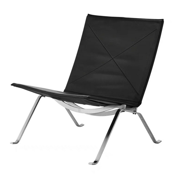HAEUN Modern Leather Lounge Chair