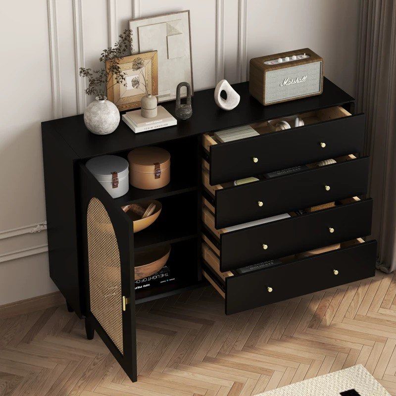 JLANCO Modern Rattan Sideboard