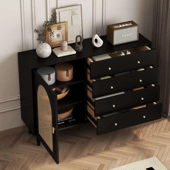 JLANCO Modern Rattan Sideboard