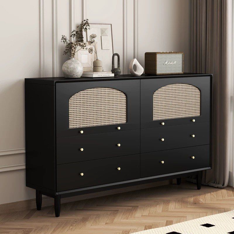 JLANCO Modern Rattan Sideboard