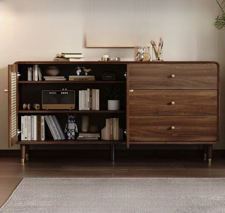 JLANCO Modern Rattan Sideboard