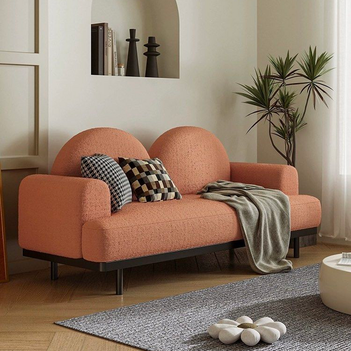VELINDRE Modern Fabric Sofa