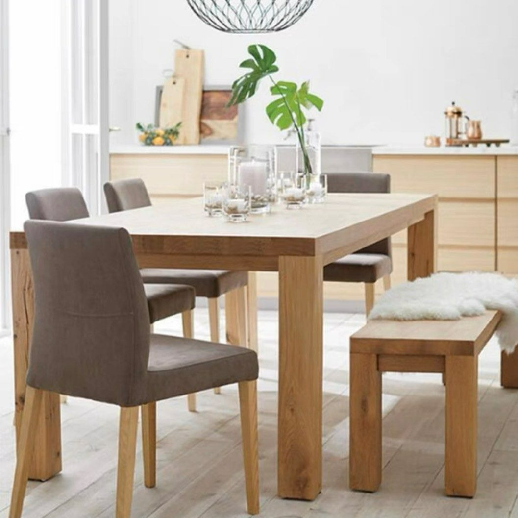 MOLINA Scandinavian Solid Wood Dining Table