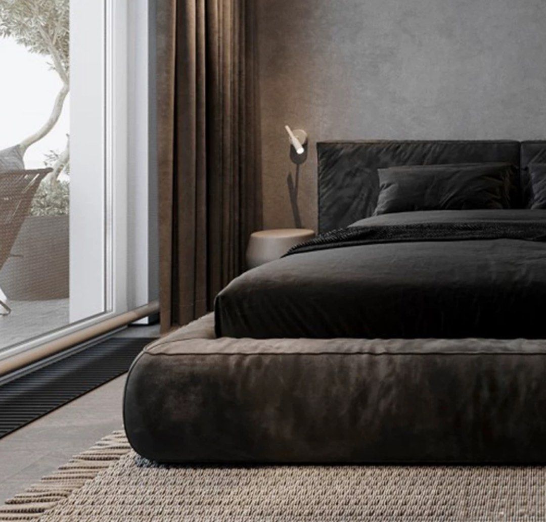 JOBI Modern Leathaire Bedframe