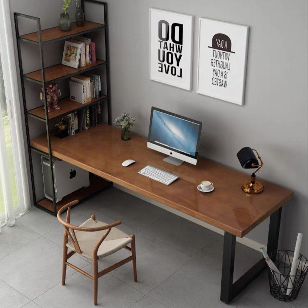 INGMAR Rustic Solid Wood Study Table