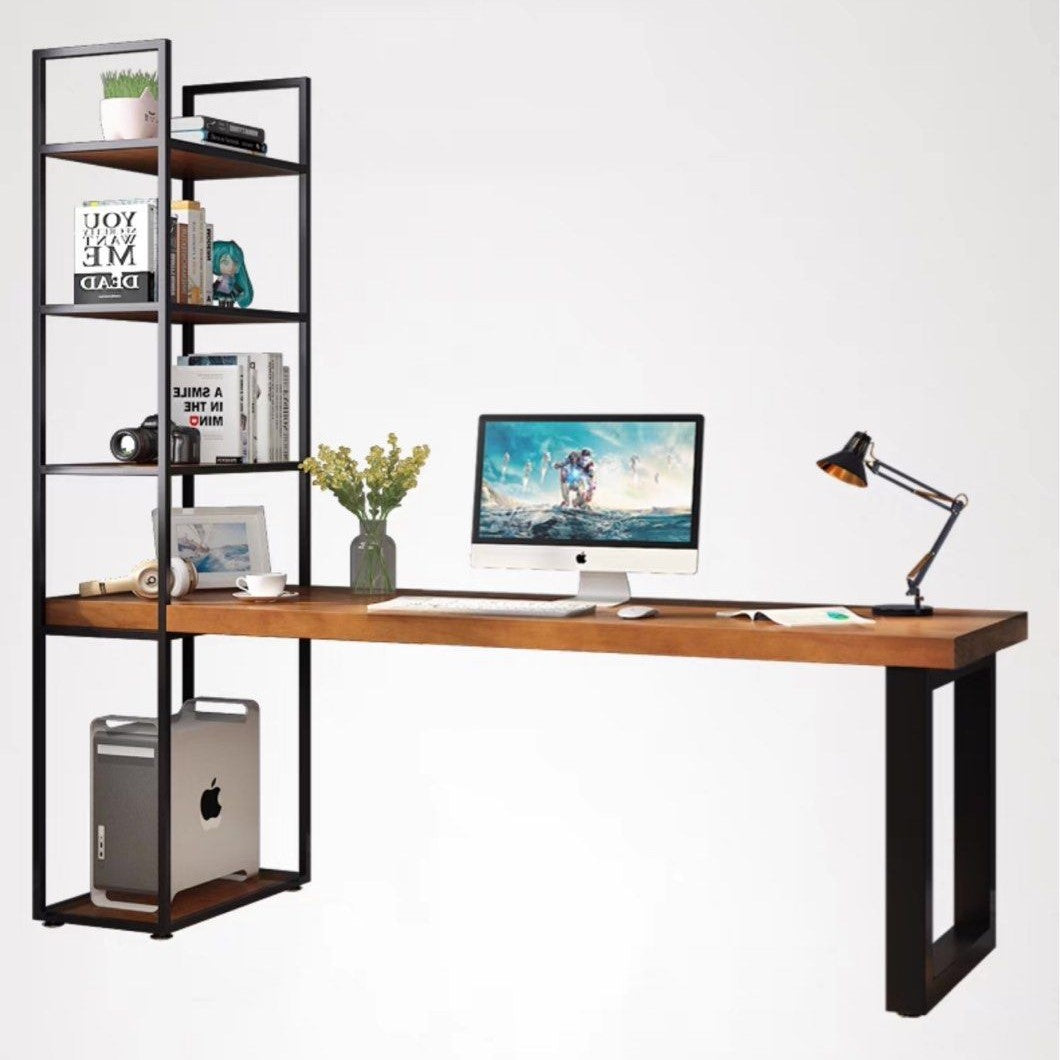 INGMAR Rustic Solid Wood Study Table