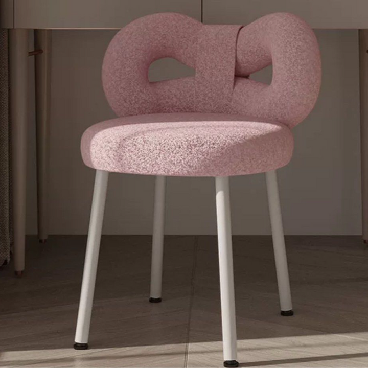 JODLS Modern Boucle Vanity Chair
