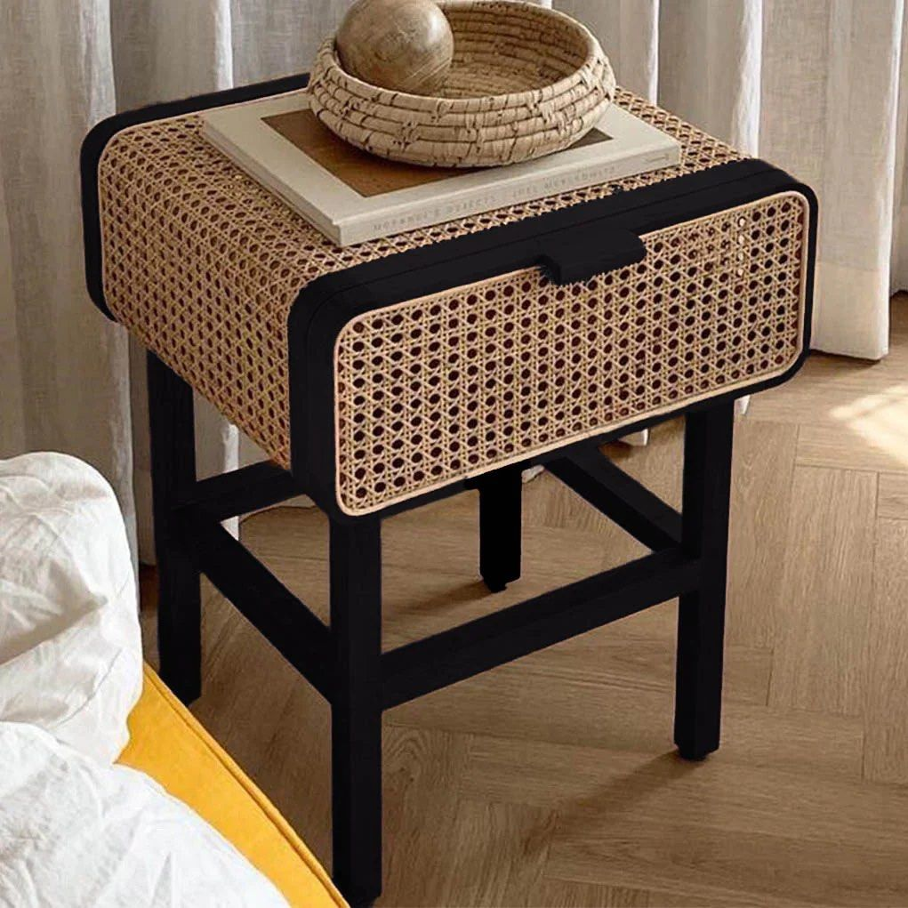MARCIN Rattan Side Table (Set of 2)