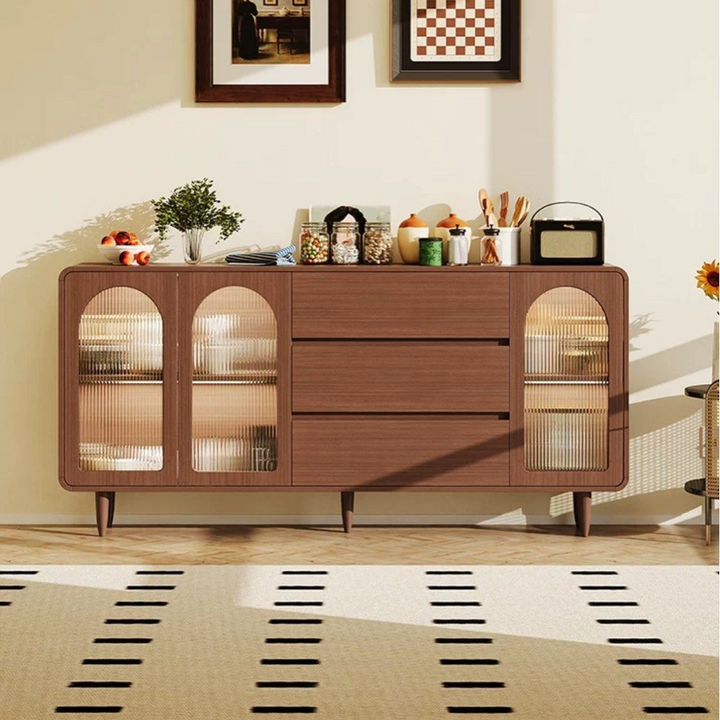 DARA Modern Walnut Sideboard