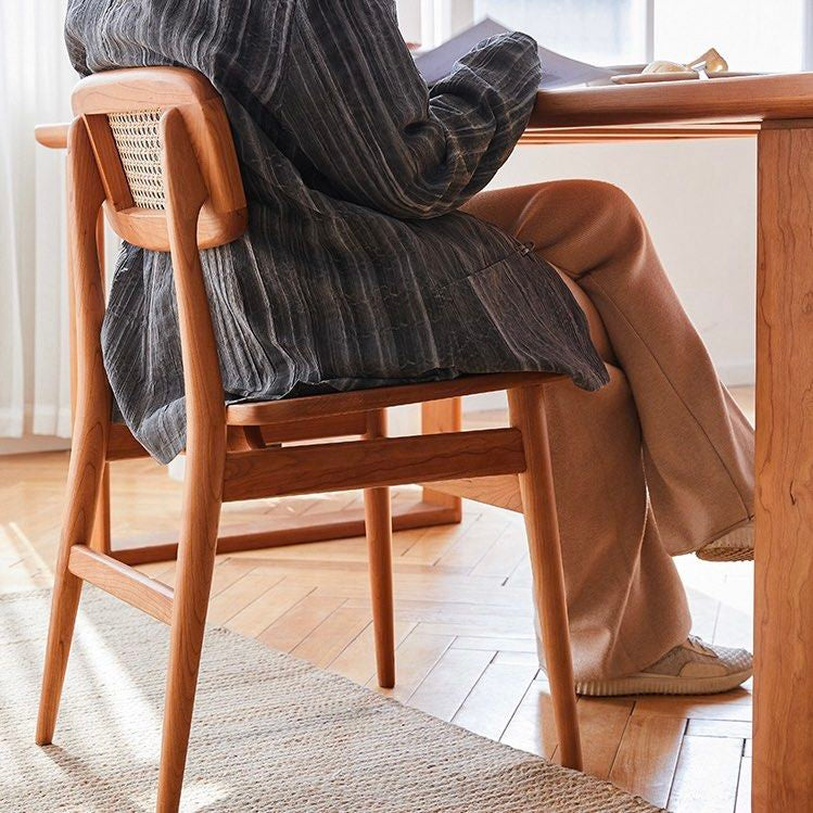 AMEON Solid Wood Dining Chair