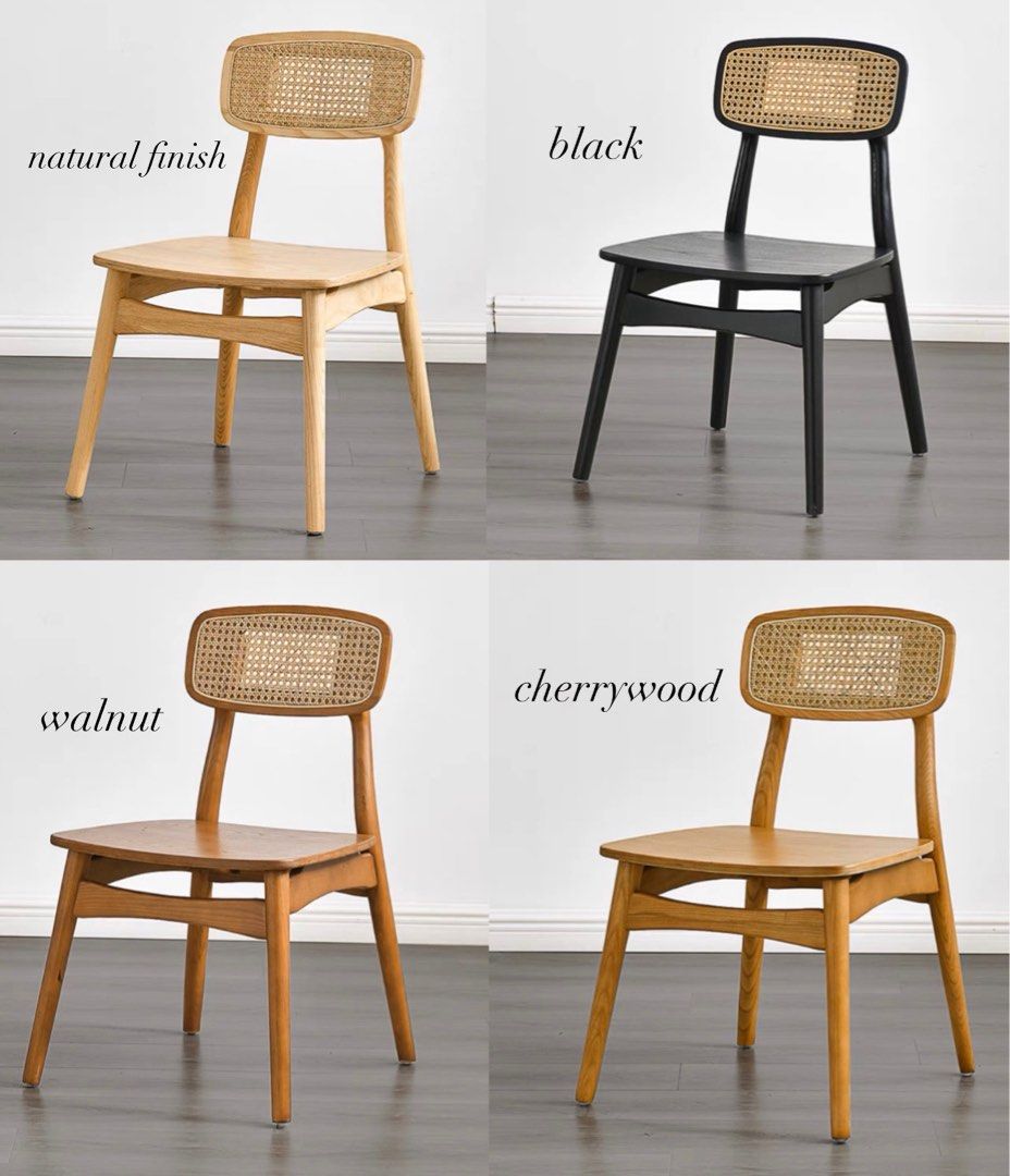 AMEON Solid Wood Dining Chair