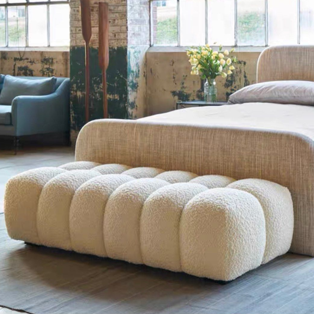 NEVADA Modern Boucle Bench