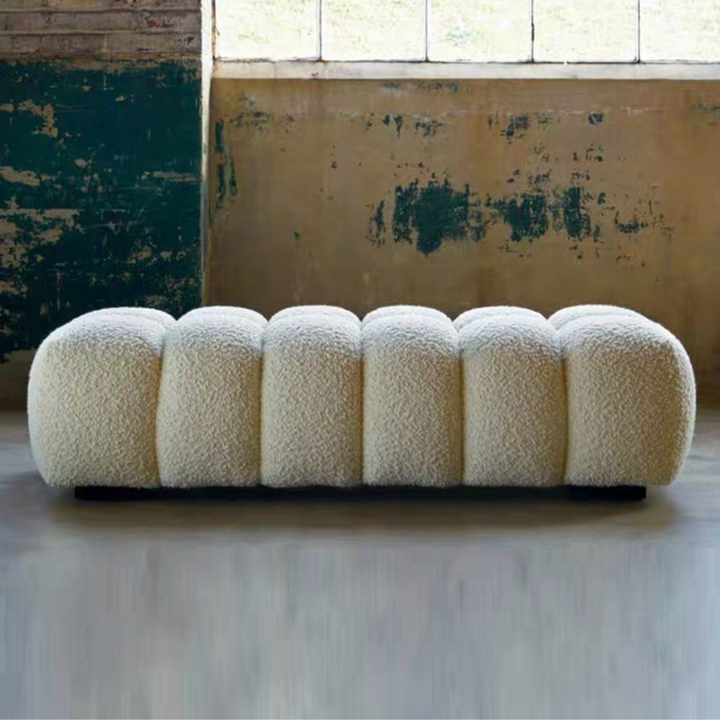 NEVADA Modern Boucle Bench