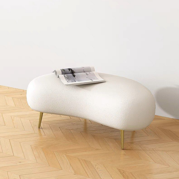 THORA Modern Boucle Ottoman