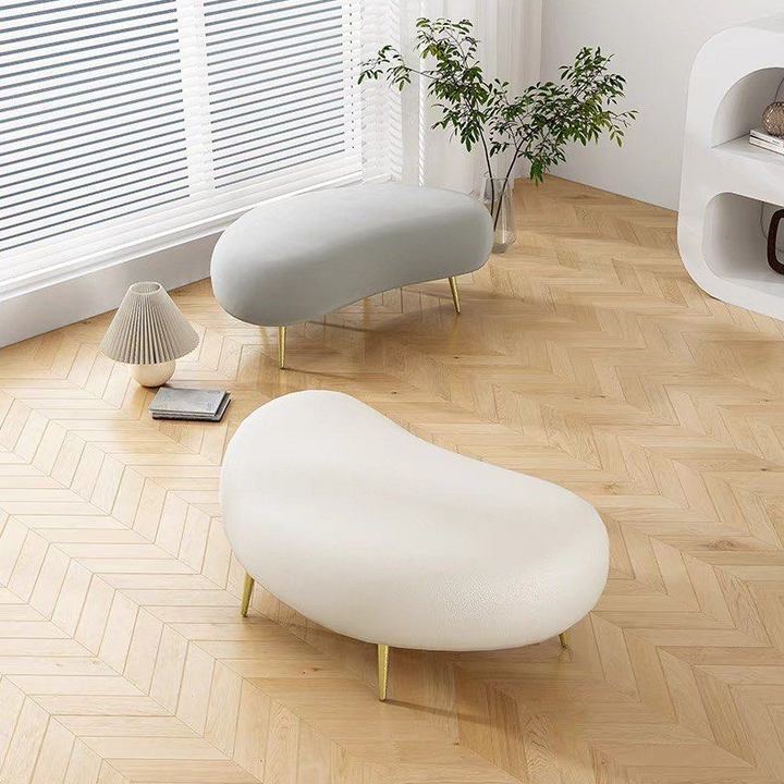 THORA Modern Boucle Ottoman
