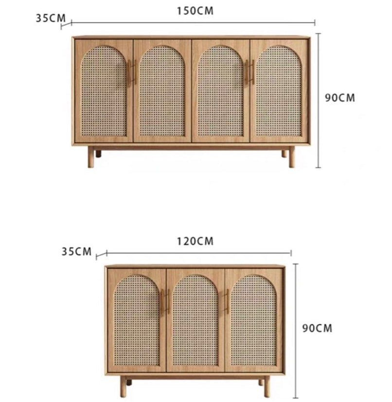 ELIAN Japandi Sideboard