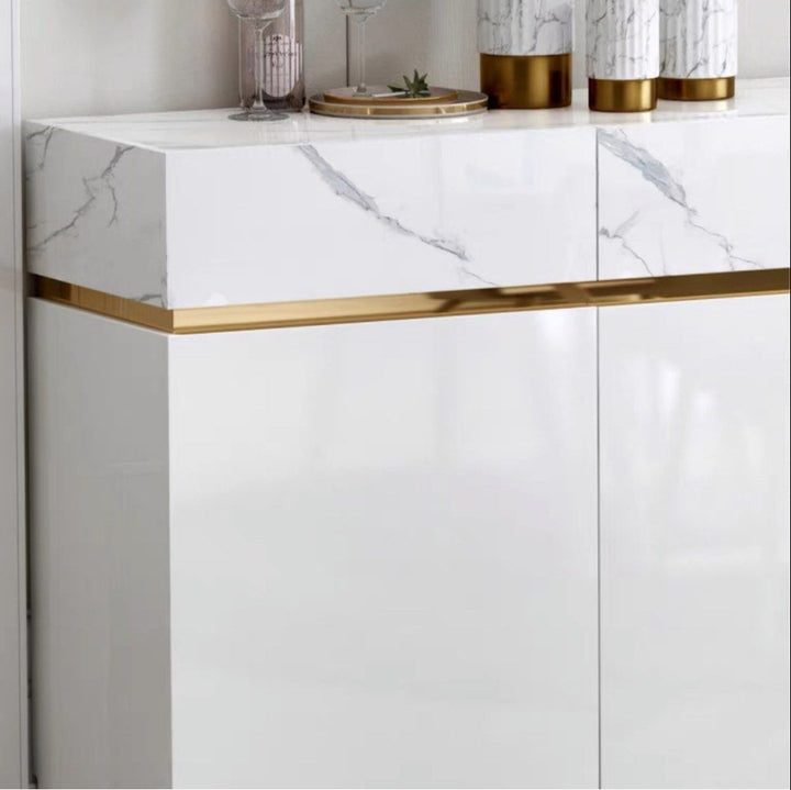 KESKI Modern Marble Sideboard