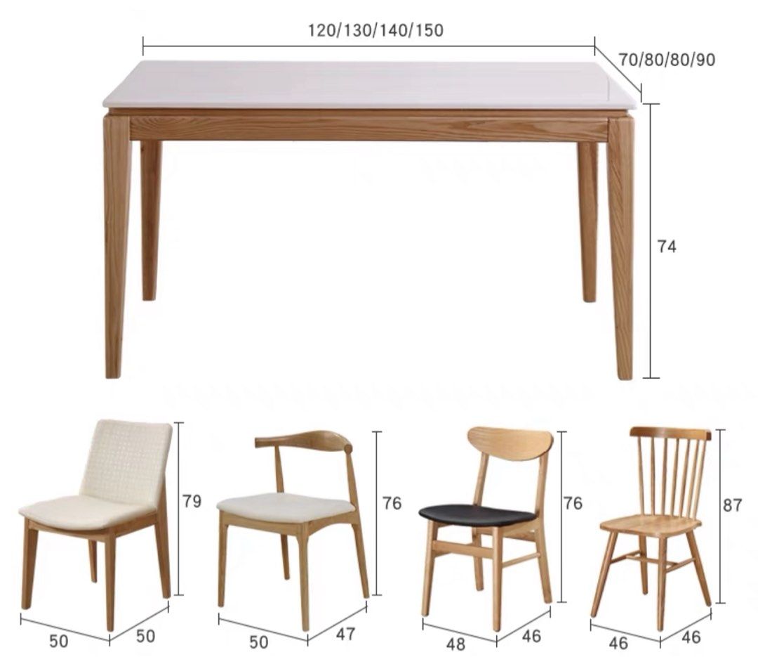 JUNE Scandinavian Sintered Stone Dining Table