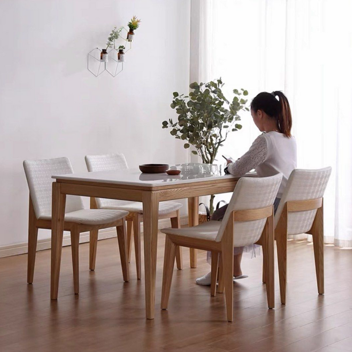 JUNE Scandinavian Sintered Stone Dining Table