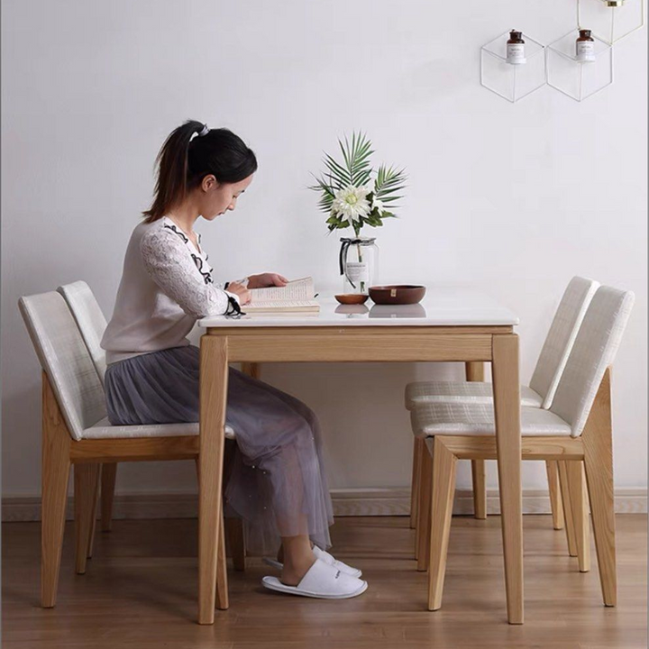 JUNE Scandinavian Sintered Stone Dining Table