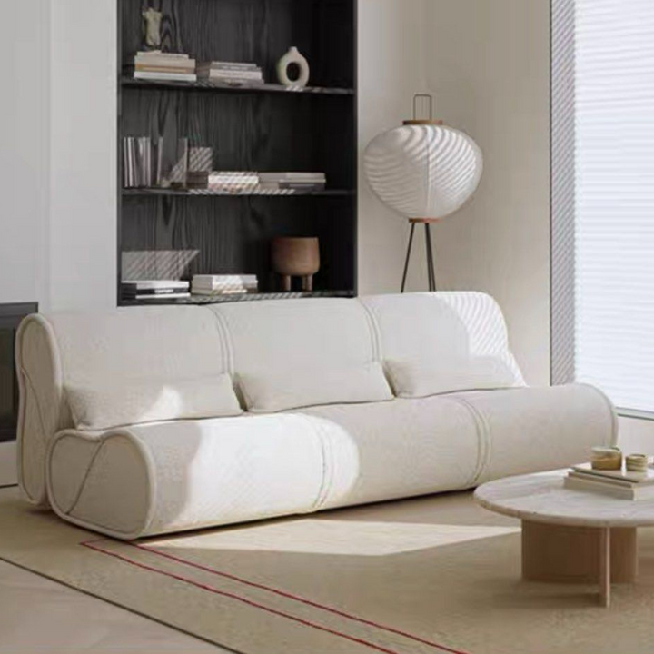MILANOIR Modern Modular Leather Sofa