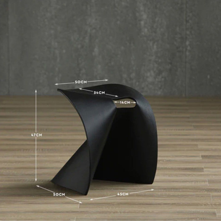 JUAN Creative Solid Wood Short Stool