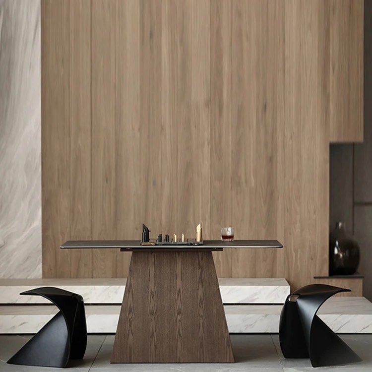 JUAN Creative Solid Wood Short Stool