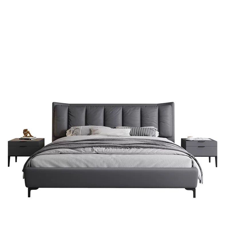 JUDE Modern Leather Bedframe