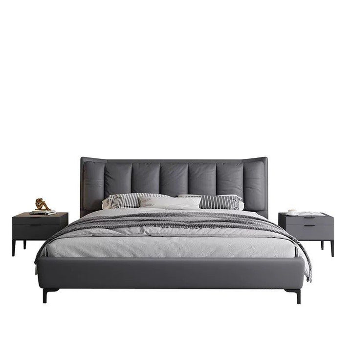 JUDE Modern Leather Bedframe