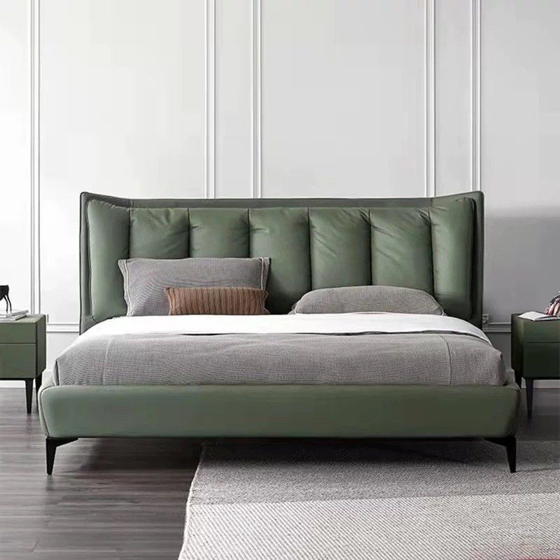JUDE Modern Leather Bedframe