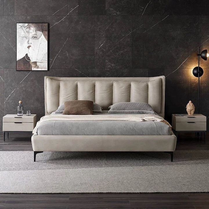 JUDE Modern Leather Bedframe