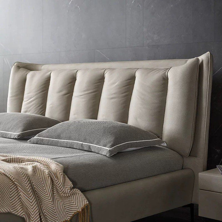 JUDE Modern Leather Bedframe