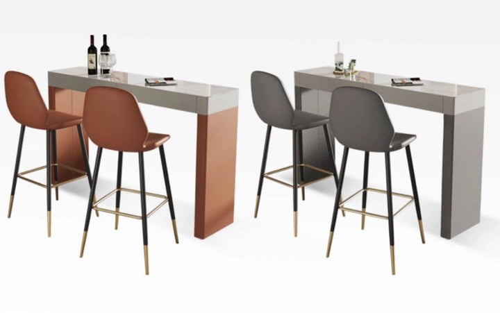 BOSJA Modern Marble Bar Table