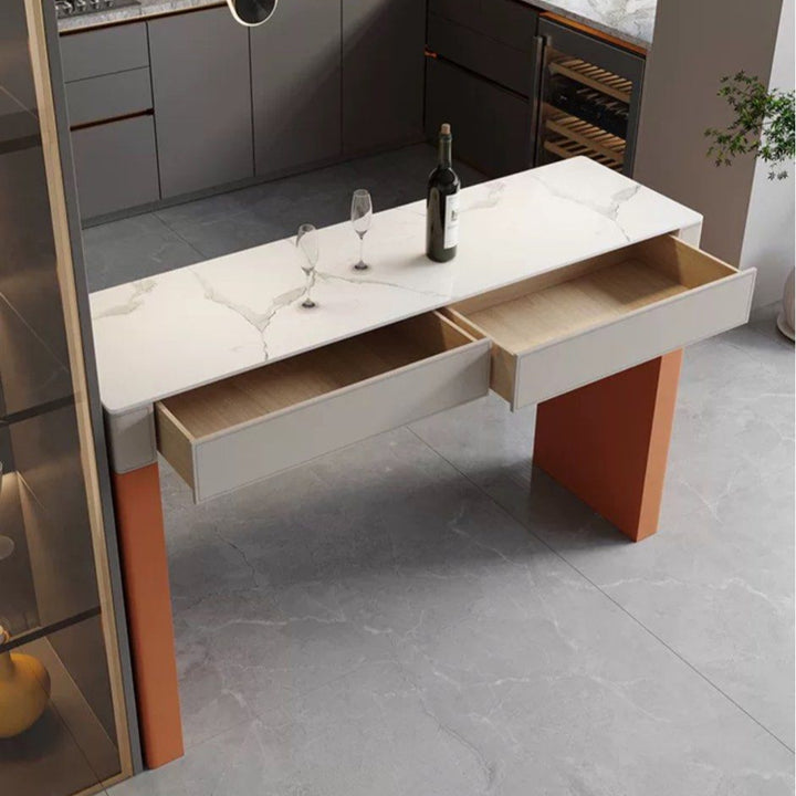 BOSJA Modern Marble Bar Table