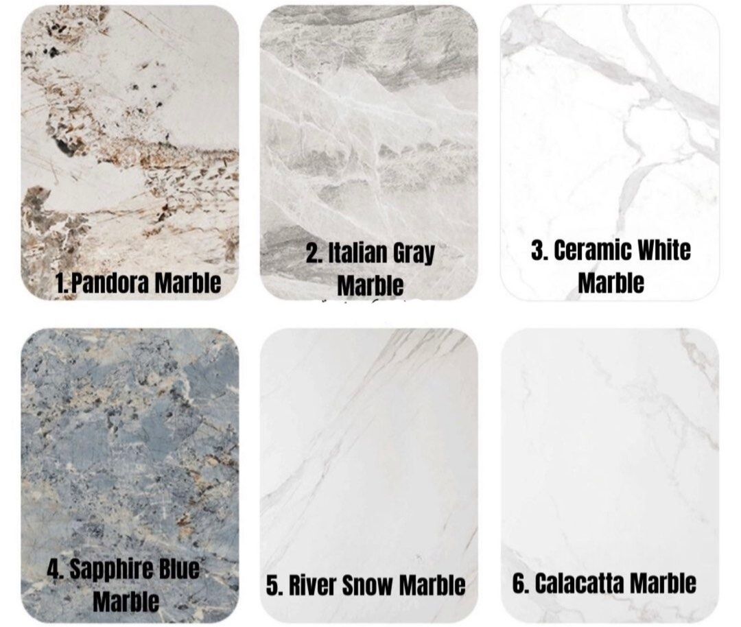 BOSJA Modern Marble Bar Table