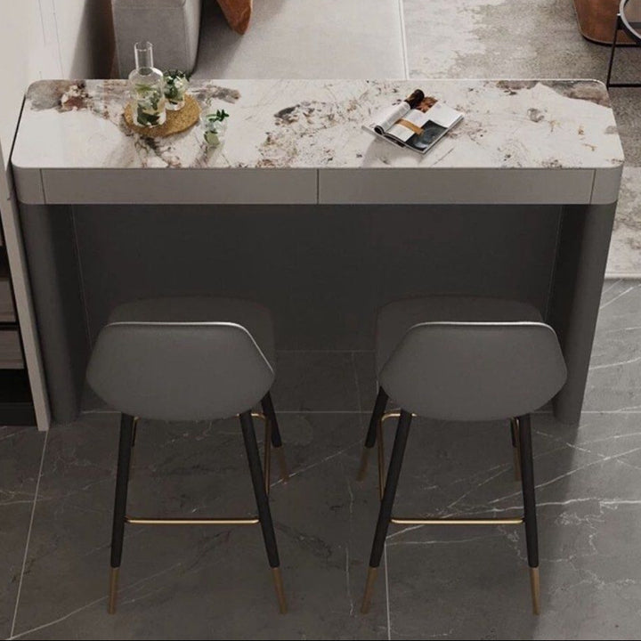 BOSJA Modern Marble Bar Table