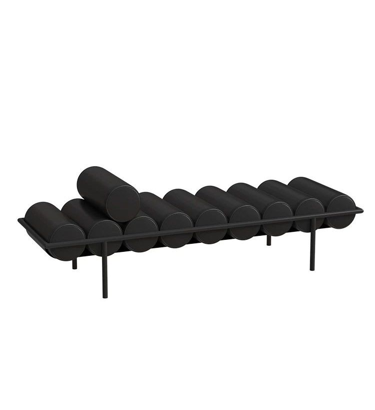 SIEKA Modern Velvet Ottoman