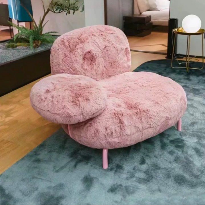ASIER Modern Velvet Lounge Chair