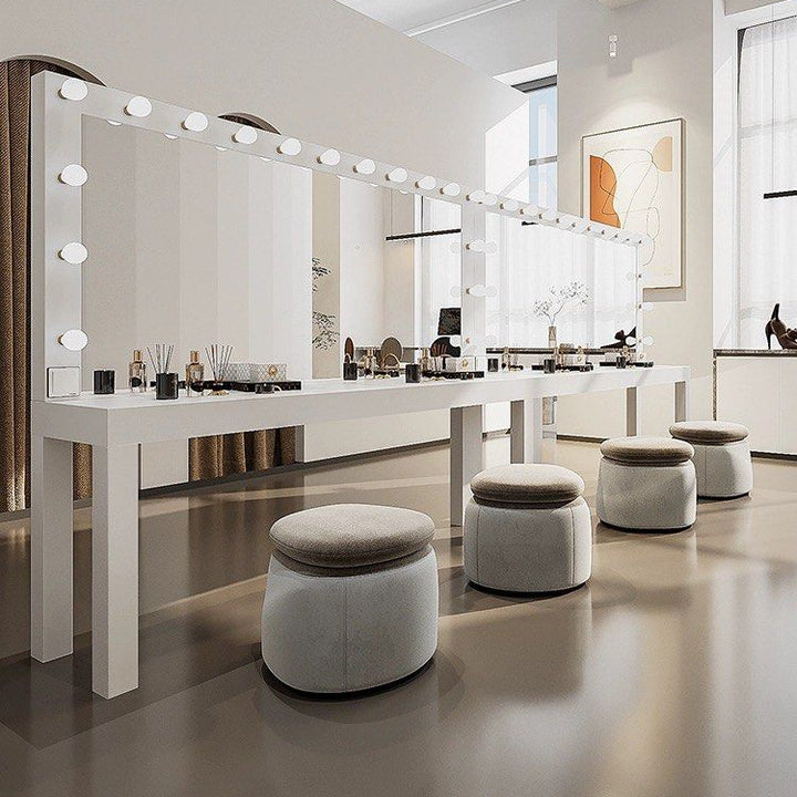 JUKI Hollywood Spotlight Vanity Table