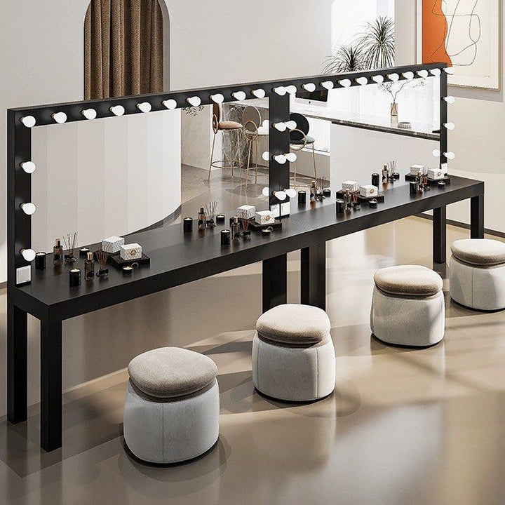 JUKI Hollywood Spotlight Vanity Table