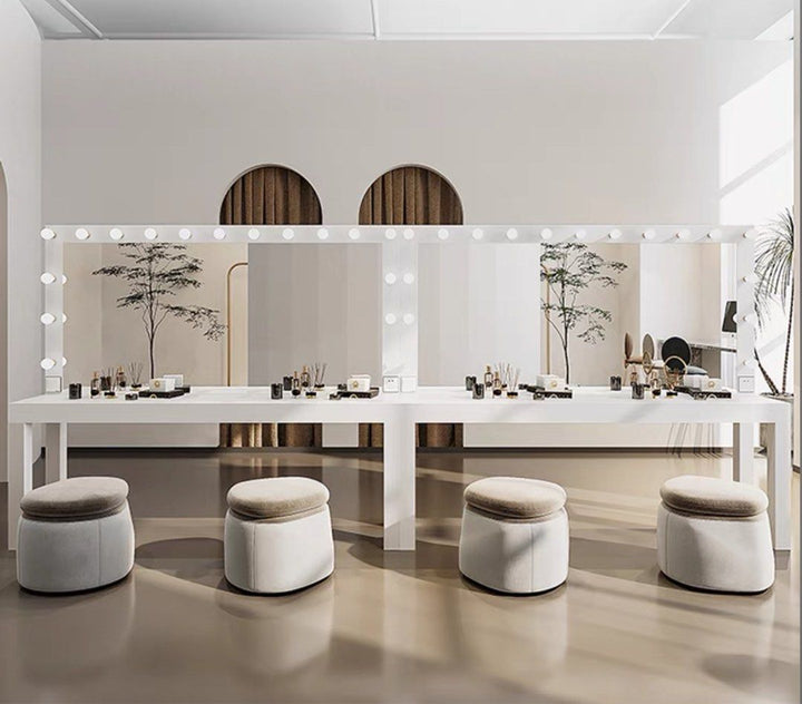 JUKI Hollywood Spotlight Vanity Table