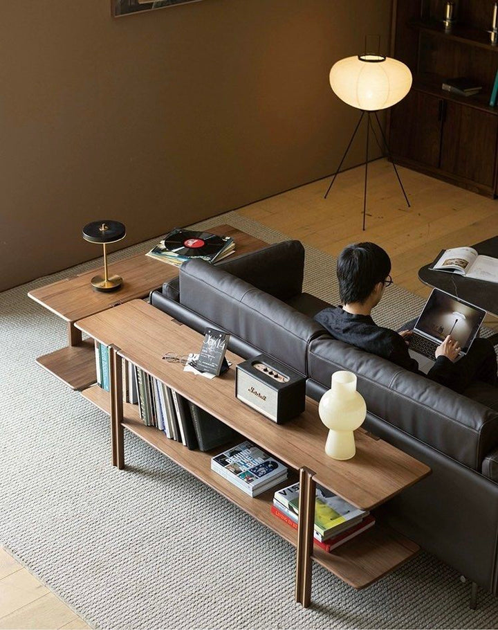 TAINA Modern Solid Wood Display Shelf